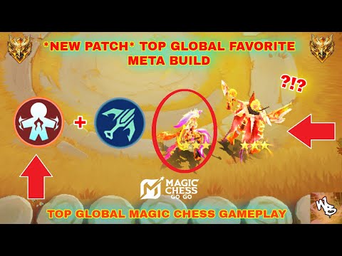 NEW FAVORITE TOP GLOBAL META COMBO - BEST MAGIC CHESS STRATEGY - MAGIC CHESS GO GO