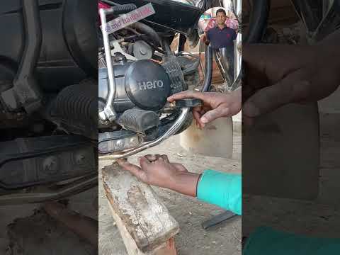 Hero Super Splendor brake pedal repair #bike #youtubeshorts #ytshorts
