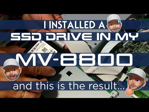 Ich habe eine SSD in meinen MV-8800 eingebaut – Auspacken + Selbermachen + Ergebnisse zur Geschwi...