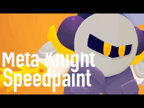 Meta Knight Speedpaint