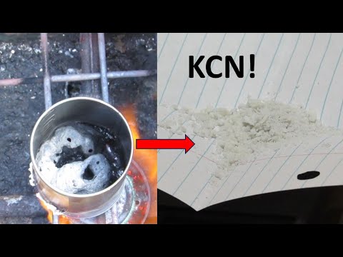 Preparing Potassium Cyanide - DO NOT ATTEMPT