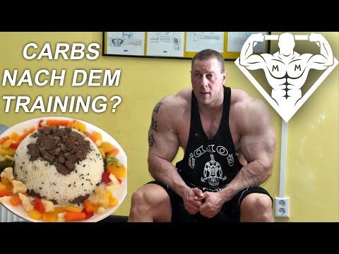 Carbohydrates after training? Are carbs not so important in bodybuilding after all?