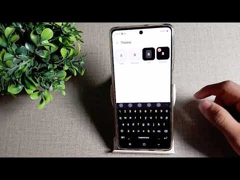 how to set keyboard theme in Samsung Galaxy S21 FE 5G mobile in Hindi setting