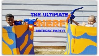 The Ultimate Nerf Party Ideas