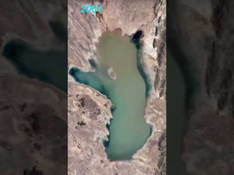 Poopo lake is Disappearing During Years,Oruro||#shorts ||#timelapse || #poopo||#drought ||#bolivia