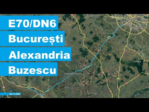 E70 / DN6 | Bucuresti - Alexandria - Buzescu | Romania | 26.11.2022