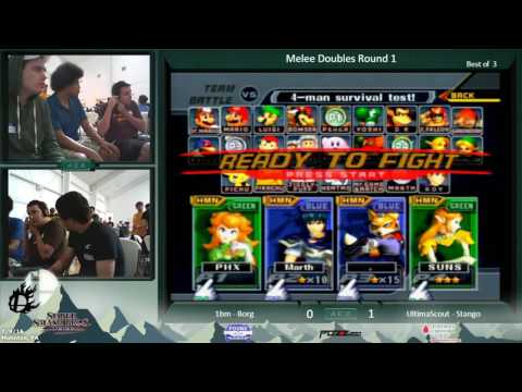 AEX 11: Melee Doubles | 1bm & Brog vs. UltimaScout & Stango