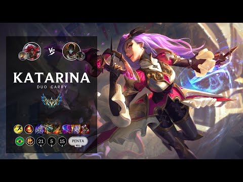 Katarina Bot vs Jhin - BR Challenger Patch 12.14