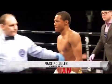 Martino Jules Jr. Boxing Highlights from ABO Championship