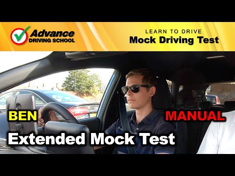 How difficult is the UK Extended Driving Test?