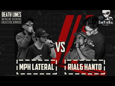 LATERAL & MPH vs HANTO & RIAL SIX -- DEATH LINES: Batallas Escritas - "Colectivo Kennedy" - 2018