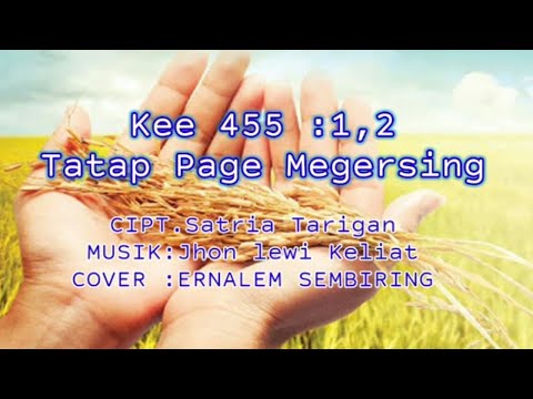 Kee 455 :1,2 Tatap page megersing||Cover:Ernalem Sembiring
