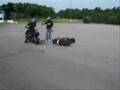 Funny Scooter Crash