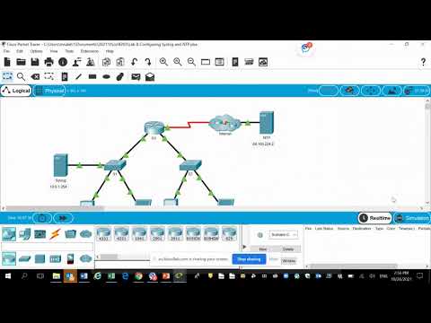 CSF4203 Lab8 Syslog and NTP