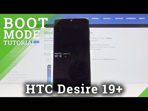 How to Enter Boot Mode in HTC Desire 19+ - Use Boot Menu