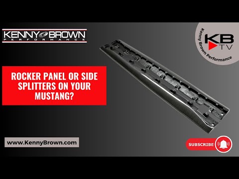 Rocker Panel or Side Splitters On Your Mustang? Kenny Gives That a Big Thumbs Up!