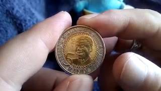 Few coins from change incl another Mandela R5