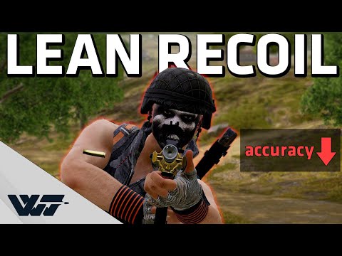 LEAN SPRAY IS NOT ACCURATE - Do you lean too much? - PUBG
