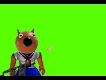 Green Screen Foxy