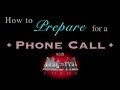 How to Prepare for a Phone Call With the Material Lords