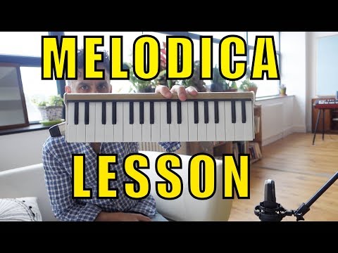 Your First Melodica Lesson - how to play the melodica for beginners - tutorial — वीडियो थंबनेल