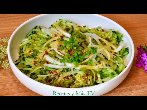 Después de esta receta no comerás Pepino de otra manera