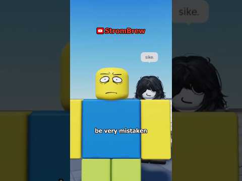 if you BECAME your roblox avatar..