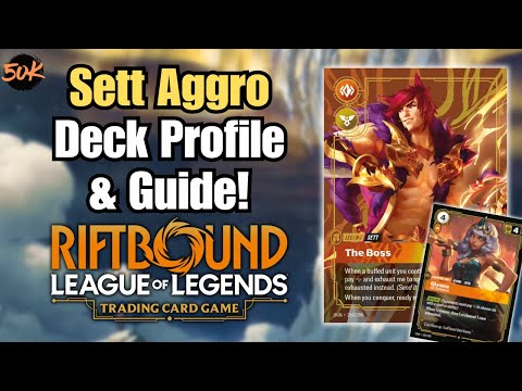 Orange Sett Deck Profile & Beginner's Guide! | Riftbound League of Legends TCG Origins