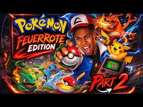 ❤️THE POKEMON GRIND CONTINUES!!😱 MY DREAM IS COME TRUE 🥰 Fire Red Episode 2