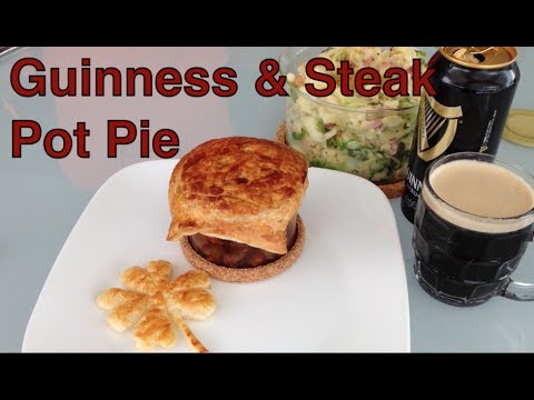 Guiness Steak Pot Pie cheekyricho tutorial
