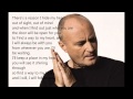 Phil Collins ''find a way to my heart''