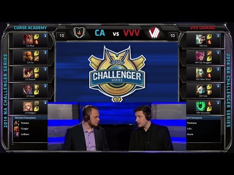 Curse Academy vs vVv Gaming | Game 2 for 3rd place of NA Challenger Series #2 | CA vs vVv G2