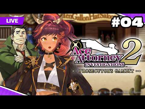 [Let's Play] Ace Attorney Investigations 2: Prosecutor's Gambit #4 [EN - Twitch] | HOKU 🦉