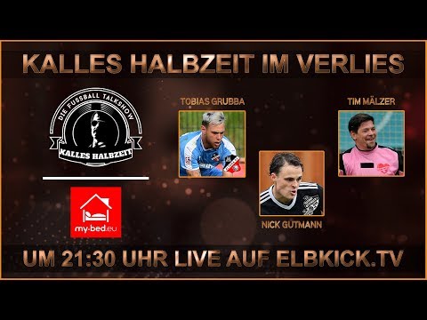 Montag 21:30 Uhr LIVE: Kalles Halbzeit mit A.Ivanko, Gerardo Atti, Nick Gutmann, und Tim Mälzer