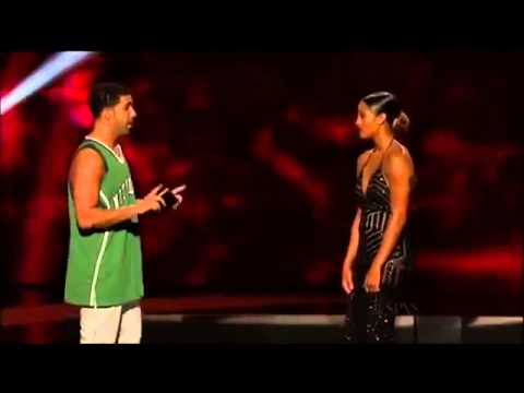 Drake get's friend zoned by Skylar Diggins at the 2014 ESPY'S!