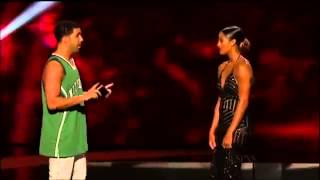 Drake get&#39;s friend zoned by Skylar Diggins at the 2014 ESPY&#39;S!