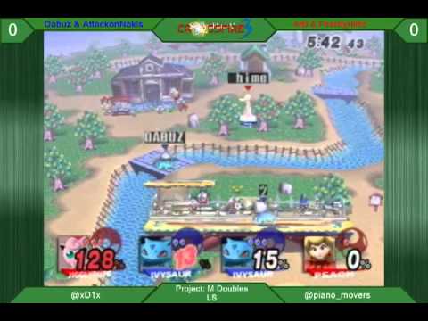 CFST: CrossFire 3: Project:M doubles LS: AttackOnNakis & Dabuz (blue) vs PeachyHime & Anti (red)