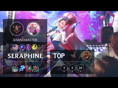 Seraphine Top vs Viktor - NA Grandmaster Patch 11.2