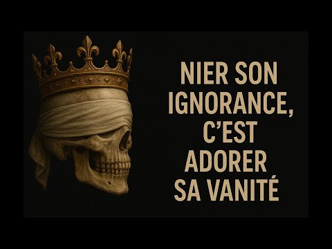 Nier son ignorance, c’est adorer sa vanité.