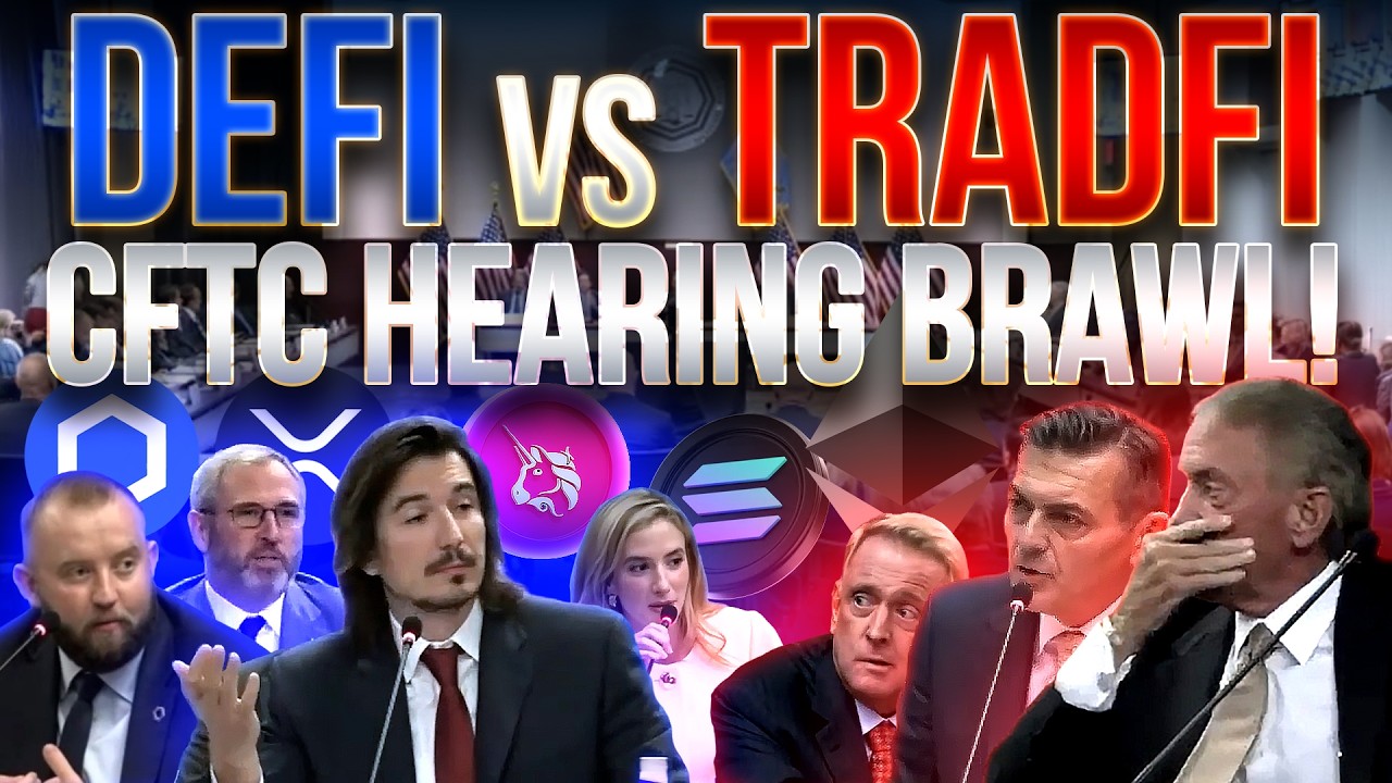 CFTC Crypto Meeting Turns Into A Brawl!🔥DeFi vs TradFi