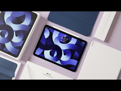 M1 iPad Air 5 FIRST LOOK & Unboxing (2022)