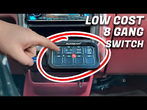 This Cheap Switch Panel will Clean up your Wiring!