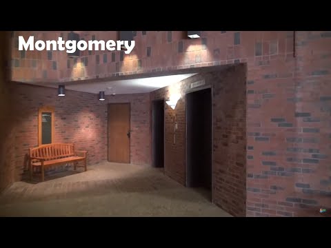 Vintage Montgomery Elevators at the Joyce Building in OKC