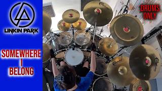 LINKIN PARK | SOMEWHERE I BELONG | DRUMS ONLY | BOSPHORUS CYMBALS
