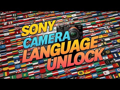 Sony Camera Language Unlock: Quick & Easy Guide!