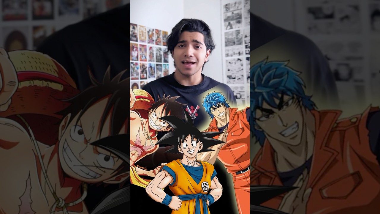 Goku, Luffy & Toriko in the same episode🔥