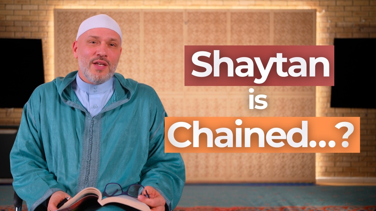 Is the Devil Really Locked Up in Ramadan? | Ramadan Series | Shaykh Sulayman Van Ael