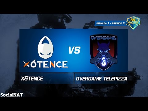 CSGO - X6tence vs OverGame Telepizza SN Master Jornada 1