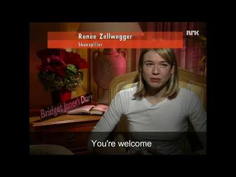 Renée Zellweger speaks Norwegian