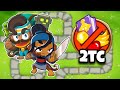 Is 2TC Possible With TWO HEROES!? (Bloons TD 6)